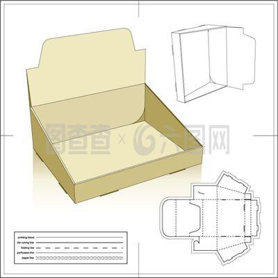 創意包裝盒設計 效果圖與刀模的完美結合